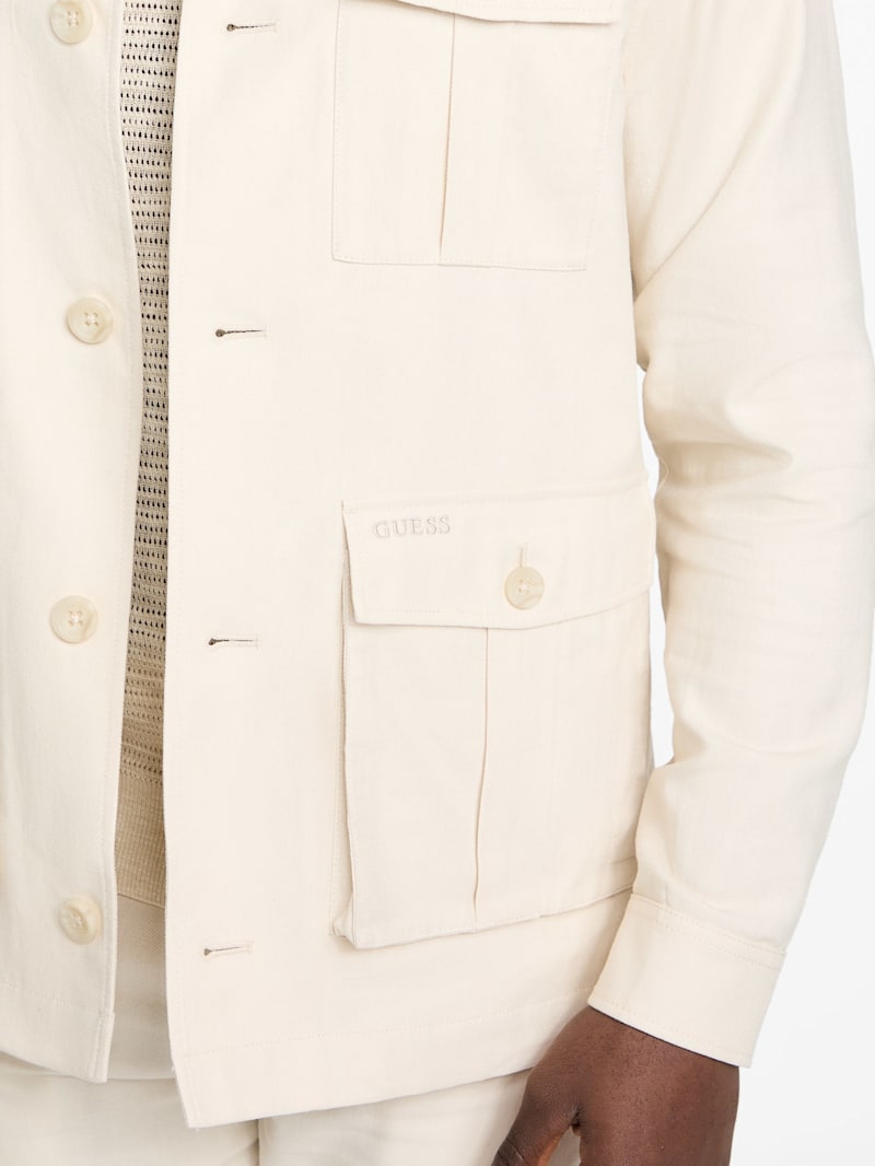 Eco Saharian Twill Jacket | GUESS