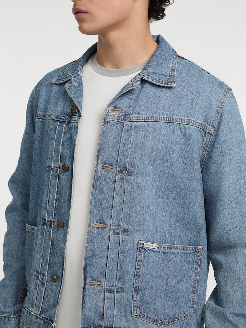 Eco Selvedge Denim Jacket | GUESS Jeans
