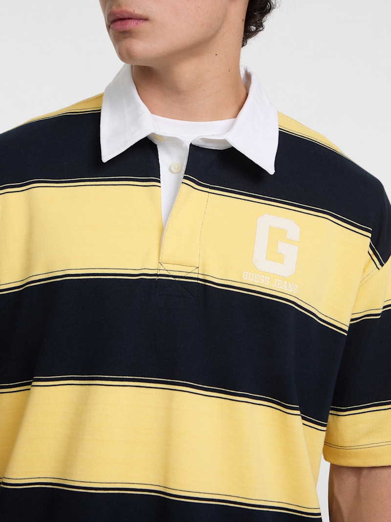 Striped Rugby Polo