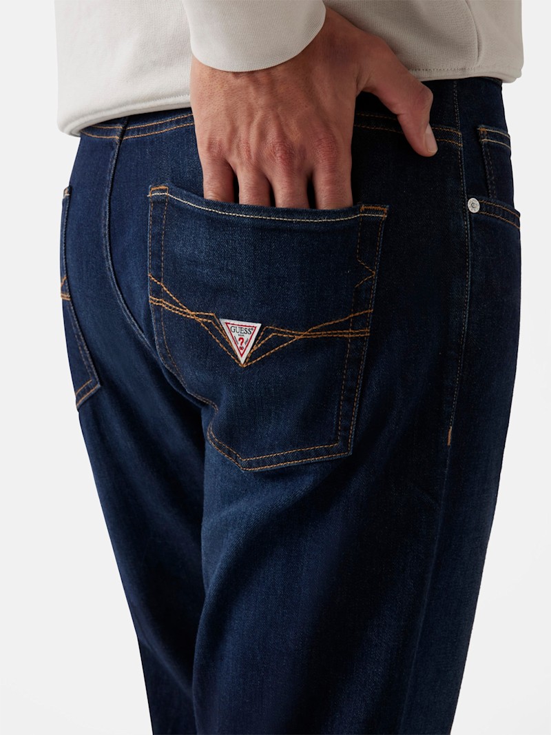 トップス Special Guest K.K. GUESS JEANS Eco Rodeo Silk-Blend Jeans | GUESS