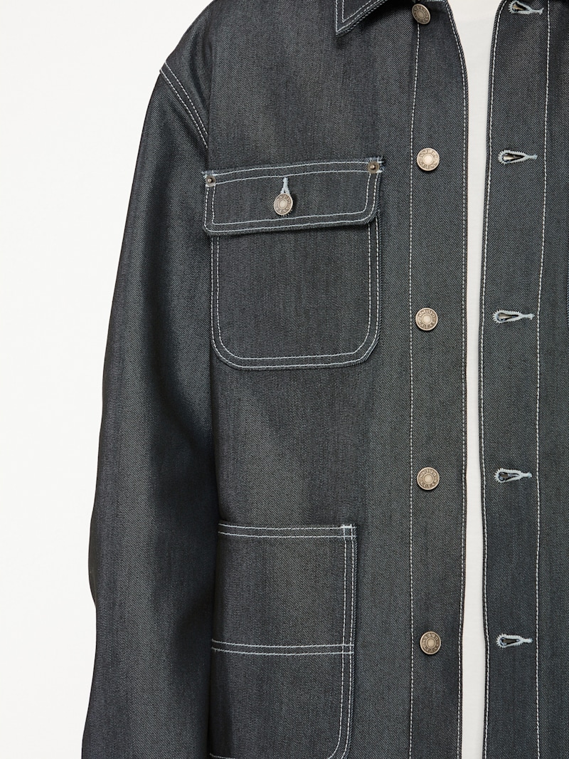 GUESS Originals Metallic Chore Jacket | GUESS