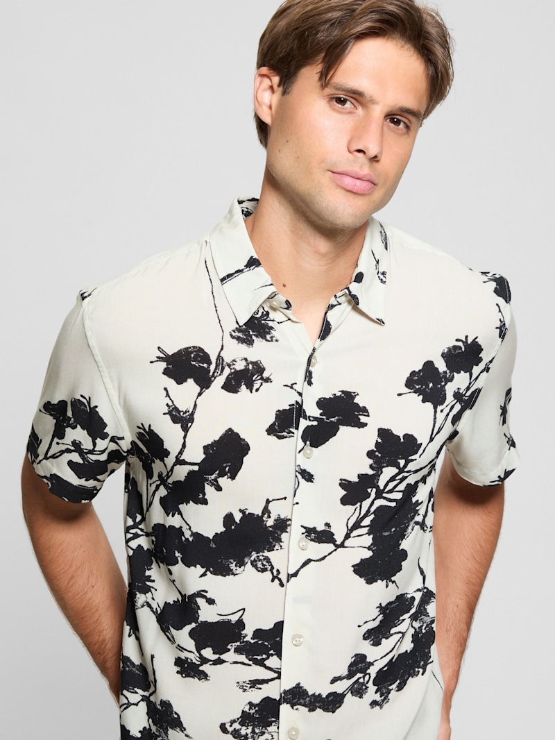 Eco Floral Shirt | GUESS Canada