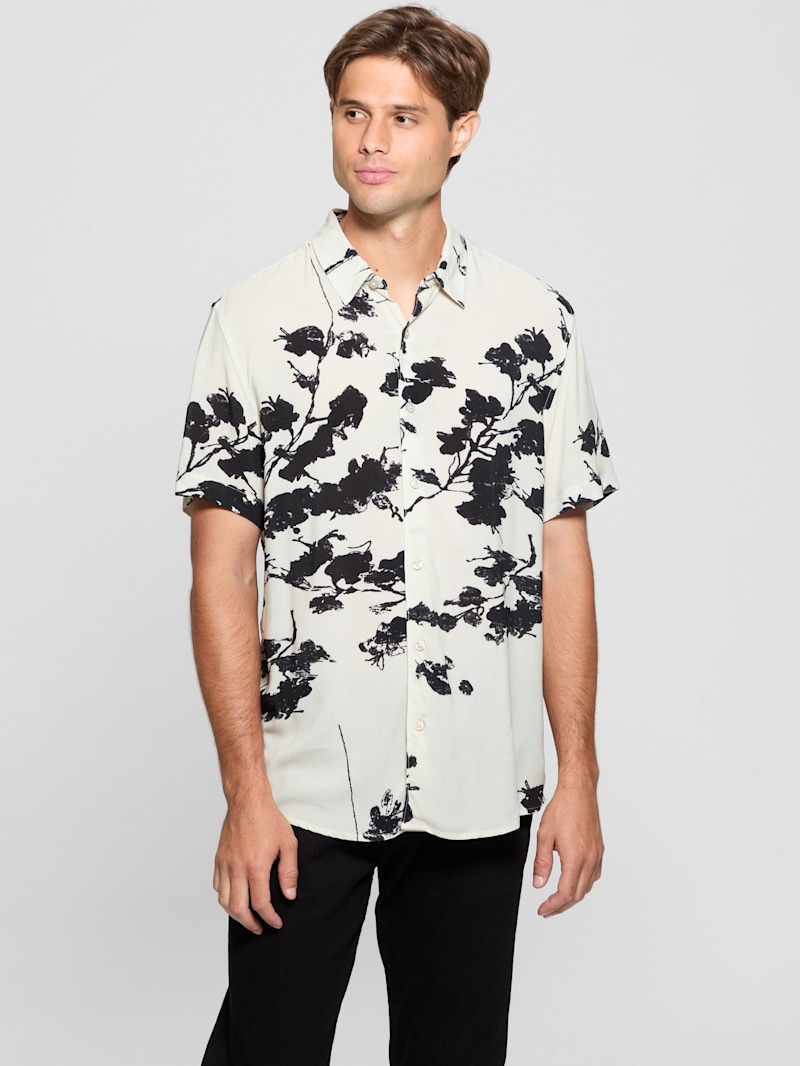 シャツ HUECLOSET Mood Flower Shirt Eco Floral Shirt | GUESS