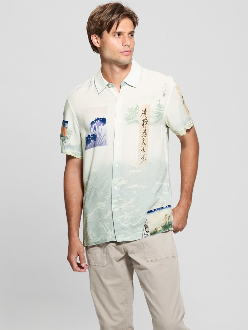 Eco Woven Daydream Shirt | GUESS