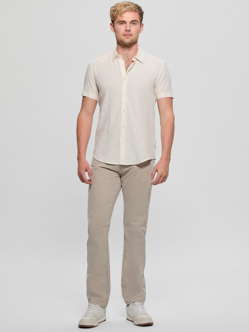 8yards Men’s HACHIGRAPH2 Jacquard Shirt 8yards Men's HACHIGRAPH2 Jacquard Shirt