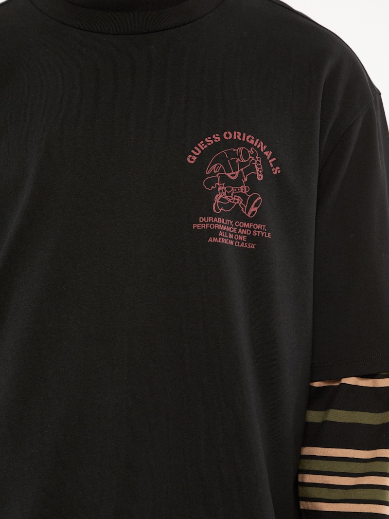 GUESS Originals Eco Carpenter Crewneck Tee | GUESS