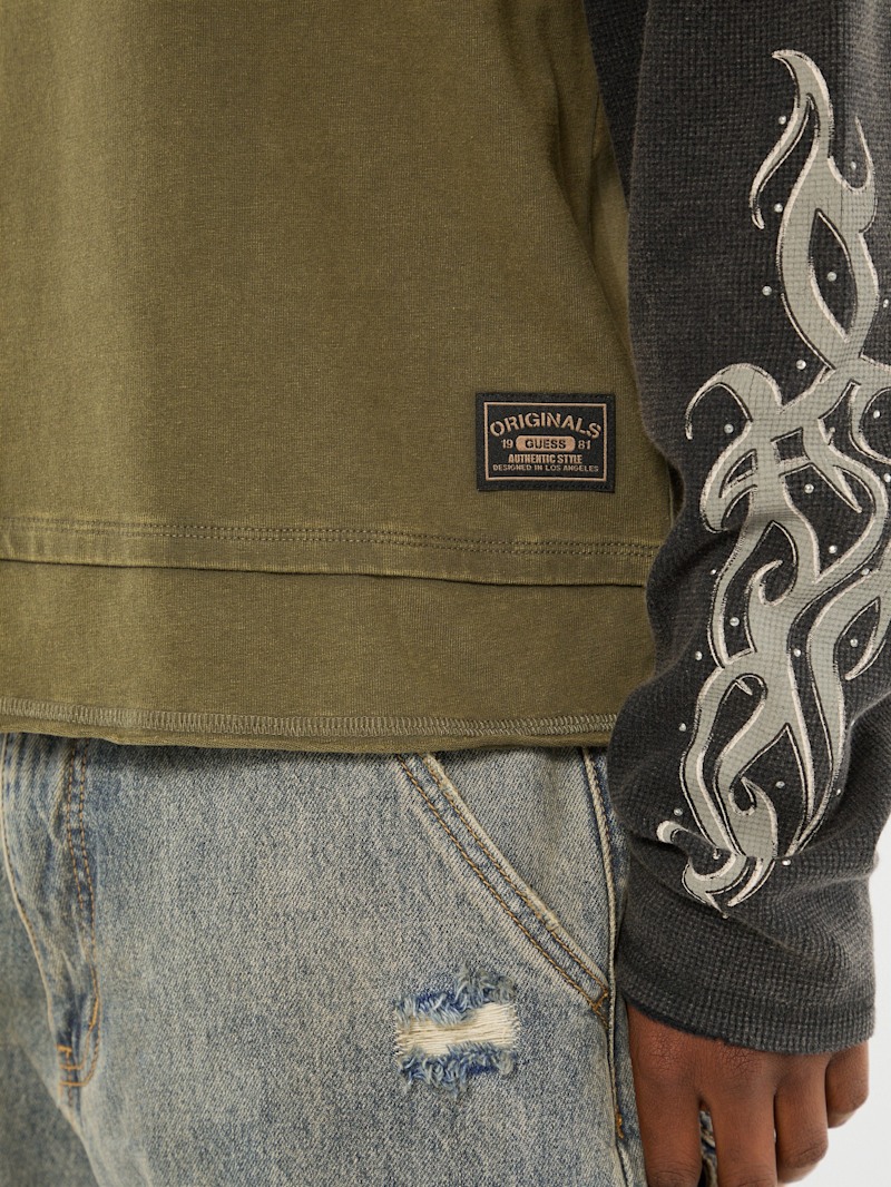 GUESS Originals Eco Double Layered Tee | GUESS