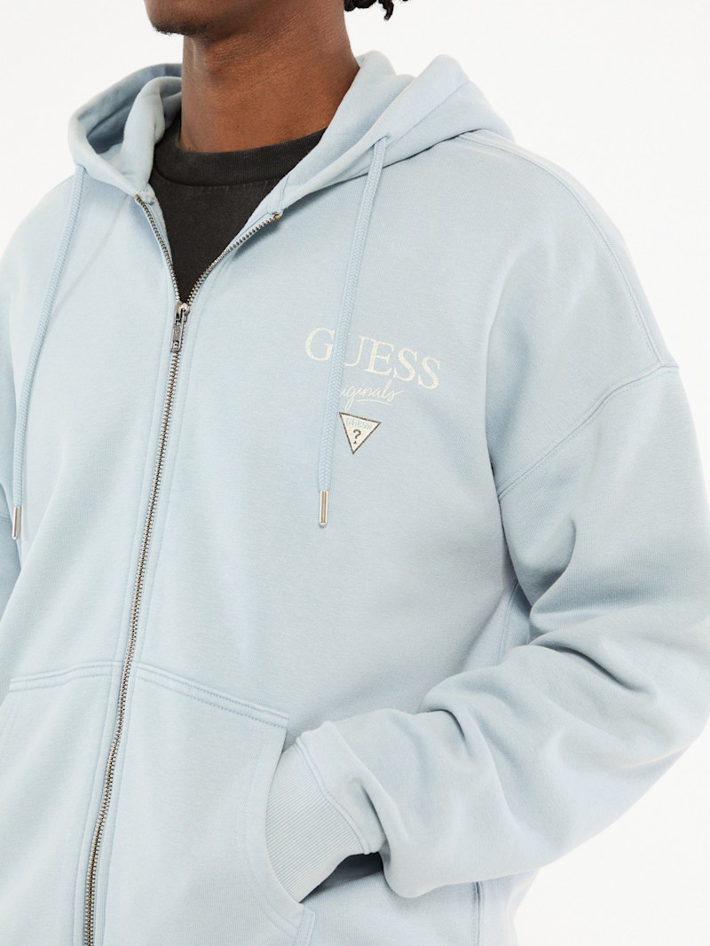 GUESS Originals Eco Baker Full-Zip Hoodie | GUESS Jeans