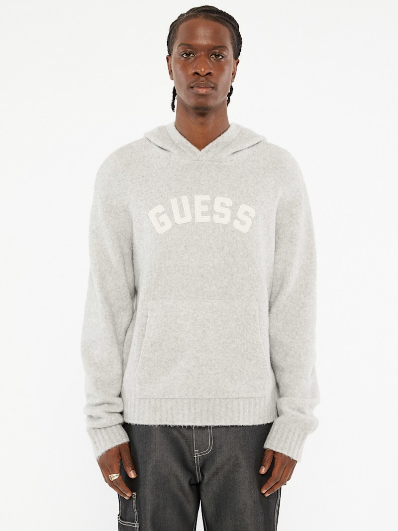 GUESS Originals Eco Wool-Blend Hoodie | GUESS