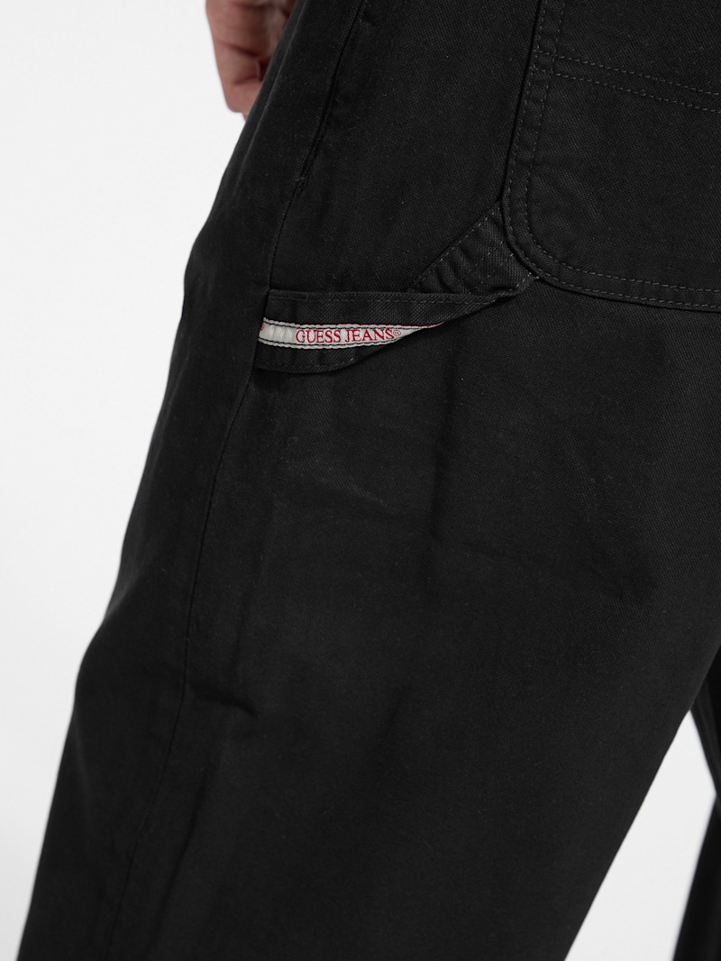 【HI FI FNK】Will Carpenter Sweatpants Men's Medium Weight Fleece Open Bottom Sweatpants with