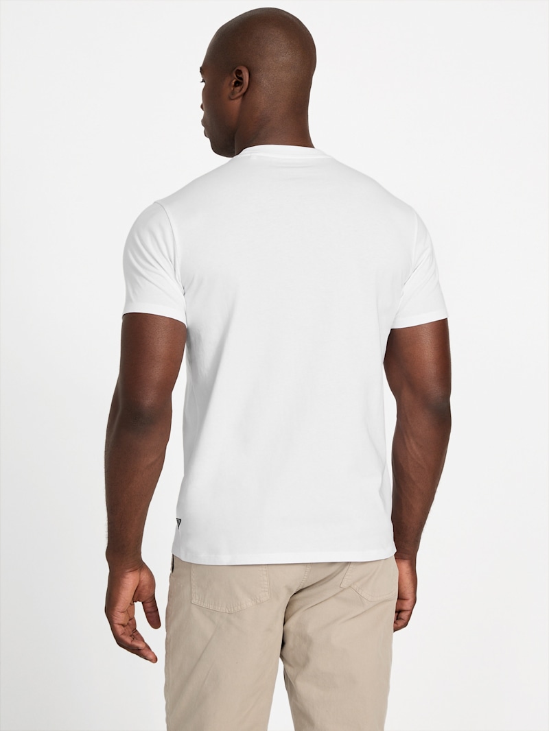 GUESSGREENLABEL Mサイズ WHITE Tシャツ 新品未使用！ Sサイズのみ]LEGIT ロングTシャツ【MECHANICAL L/S TEE】WHITE
