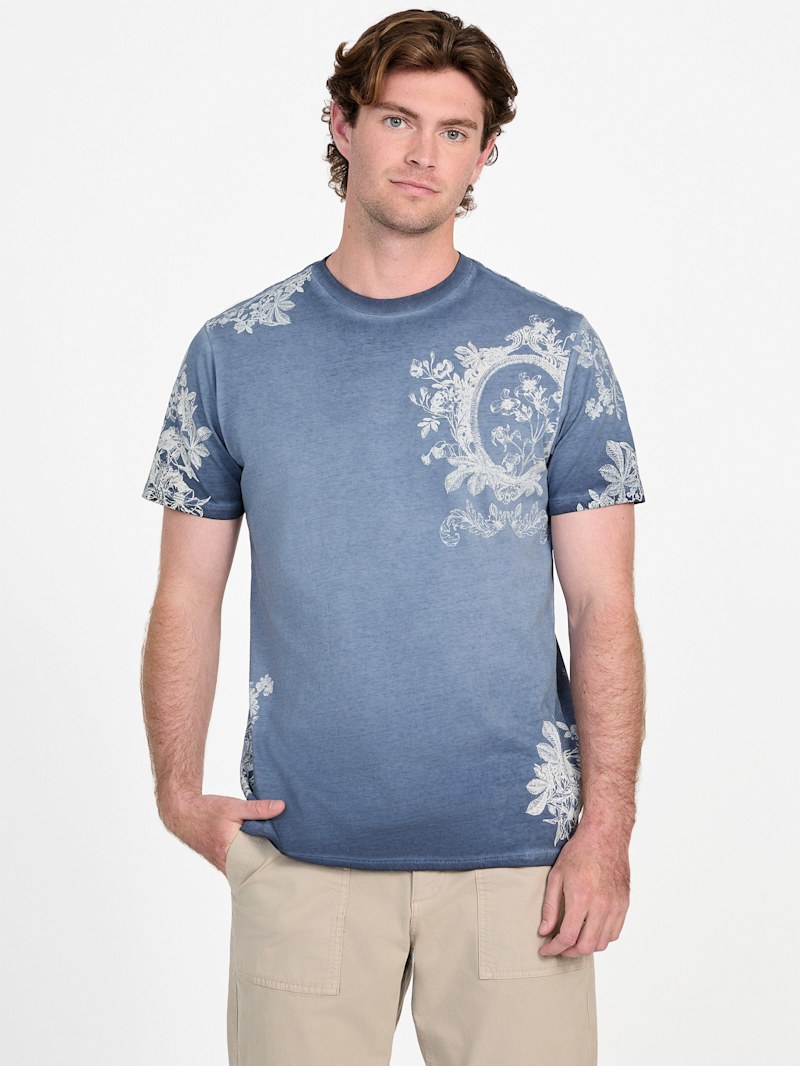 Eco Floral Placement Tee | GUESS