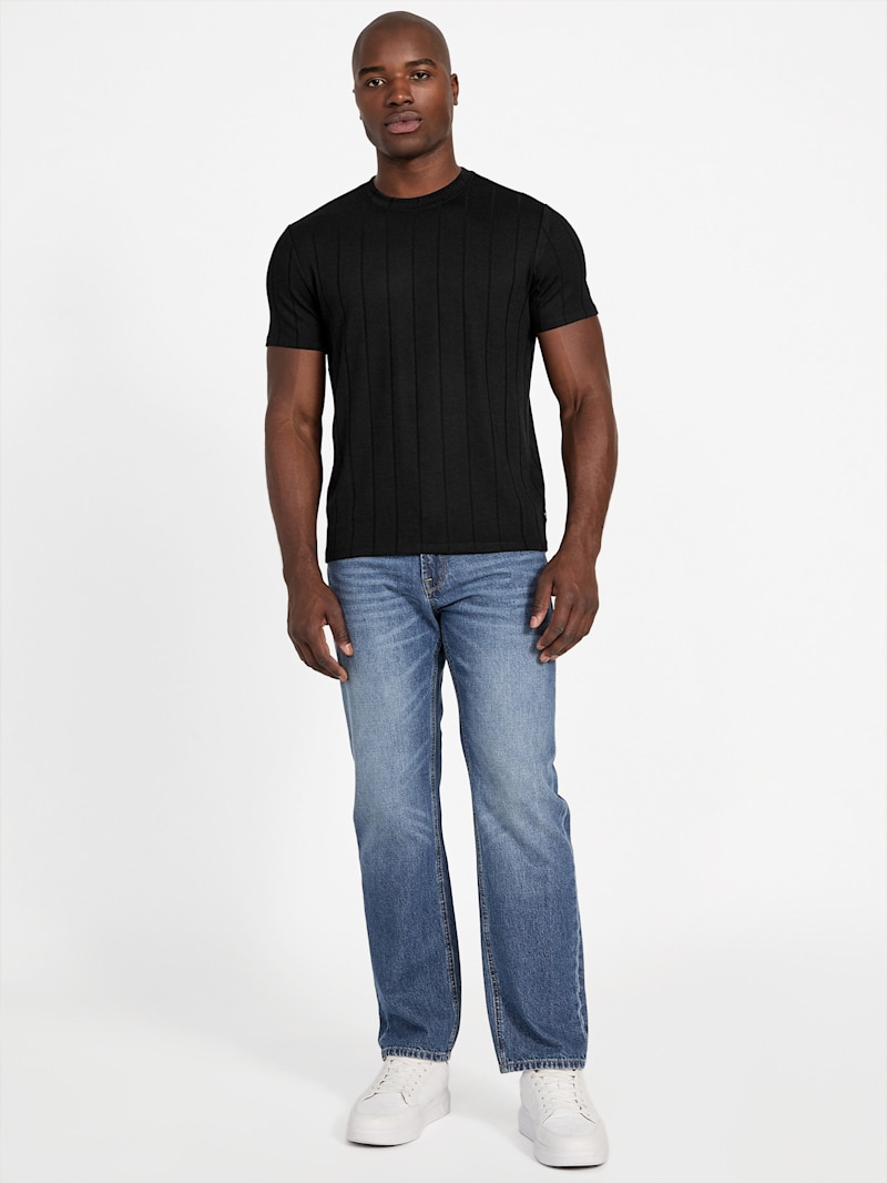 Eco Axel Ribbed Crewneck | GUESS