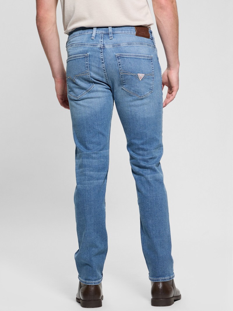 Guess Eco Angels Straight Jean In Blue For Men