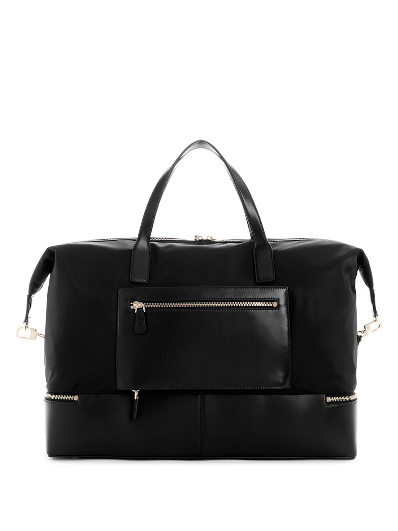 ショルダーバッグ・ポシェット ^BLACKPURPLE^ Nicky Glossy the Duffel BagNavy BP25SSBAG02_NY G Wave Bottom-Zip Duffel Bag | GUESS