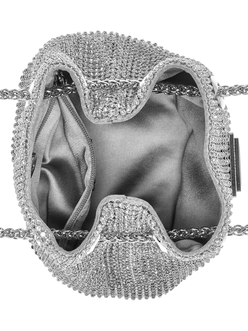 Zalina Ombré Rhinestone Pouch | GUESS Canada