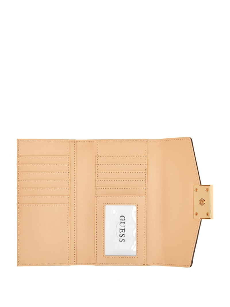 Vivian Heart Logo Slim Clutch | GUESS Factory