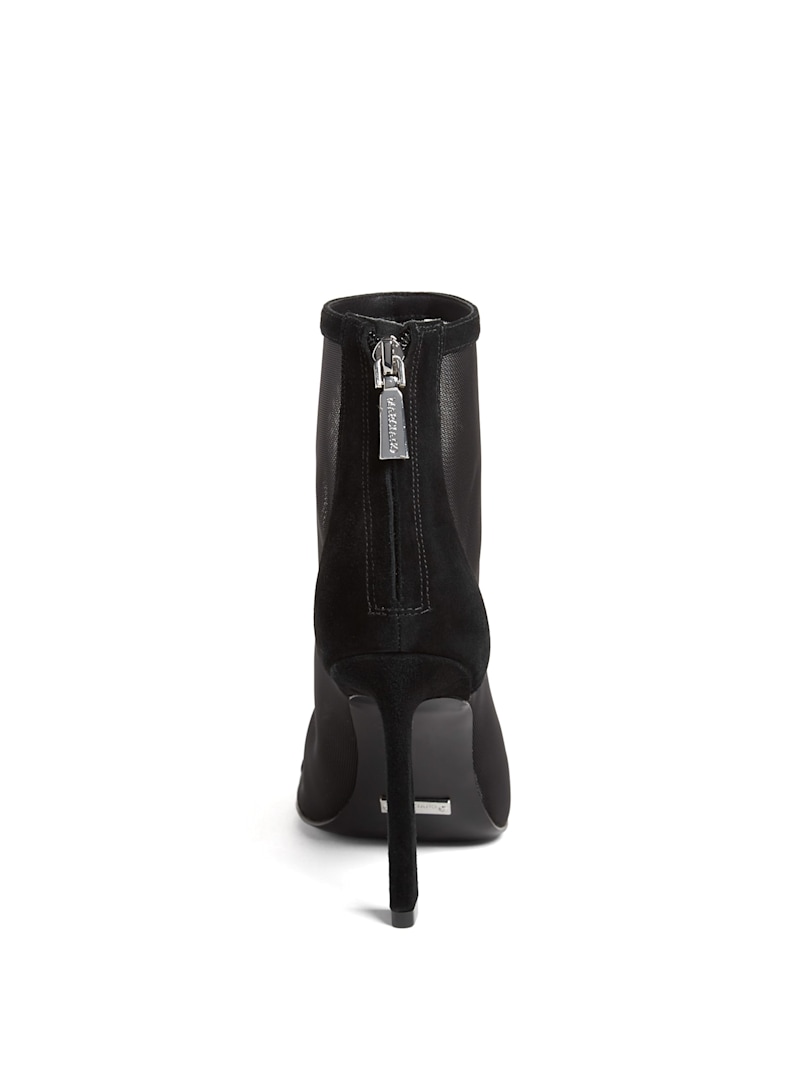 Fearne Embellished Mesh Ankle Bootie | GUESS