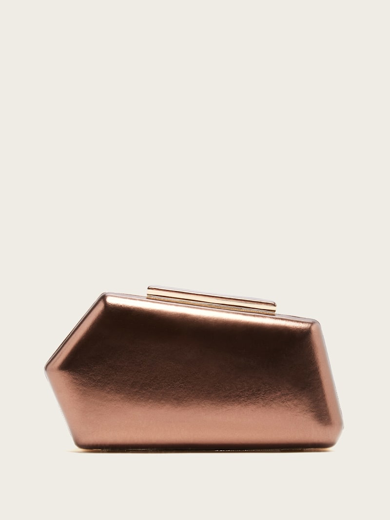 ④■新品未使用■キャラメルクラッチ caramel clutch　■Ananas Zalina Mesh Clutch | GUESS