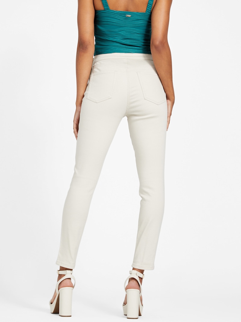 Salome High-Rise Chain Skinny Jeans | GUESS Factory
