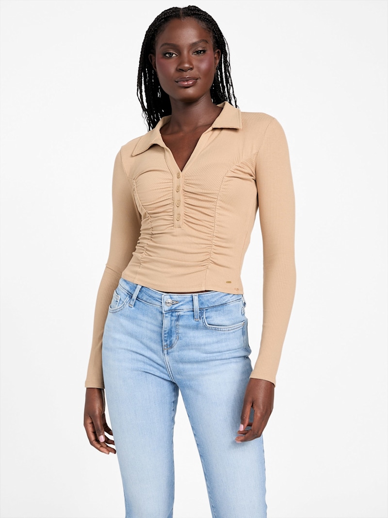 Eco Elena Top | GUESS Factory