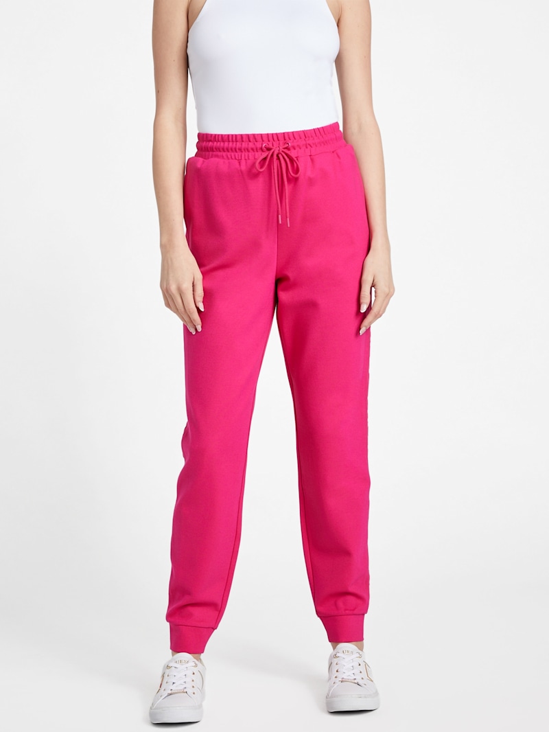 パンツ DRAWSTRING HEM RASH GUARD PANTS PINK 0 Audrey Joggers | GUESS Factory Ca