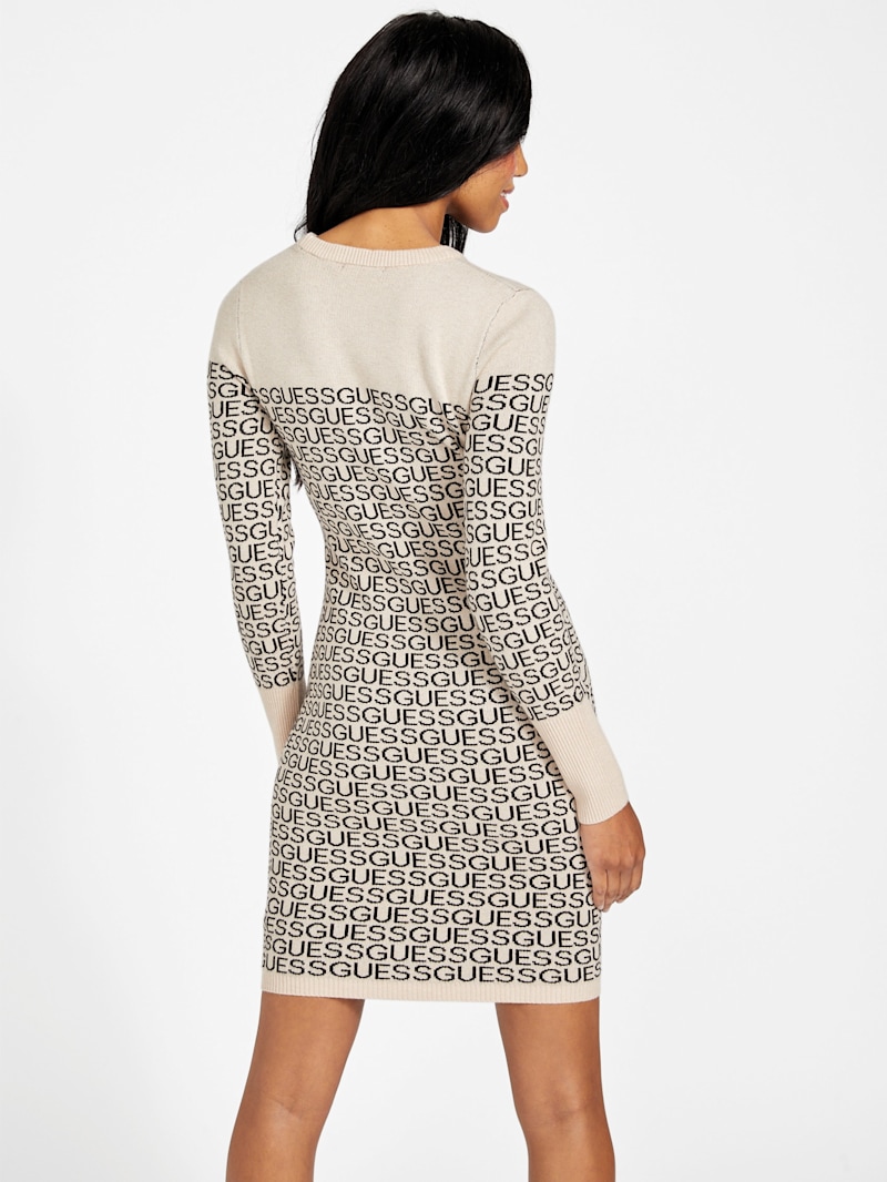 Muna Logo Sweater Dress | GUESS Factory Ca