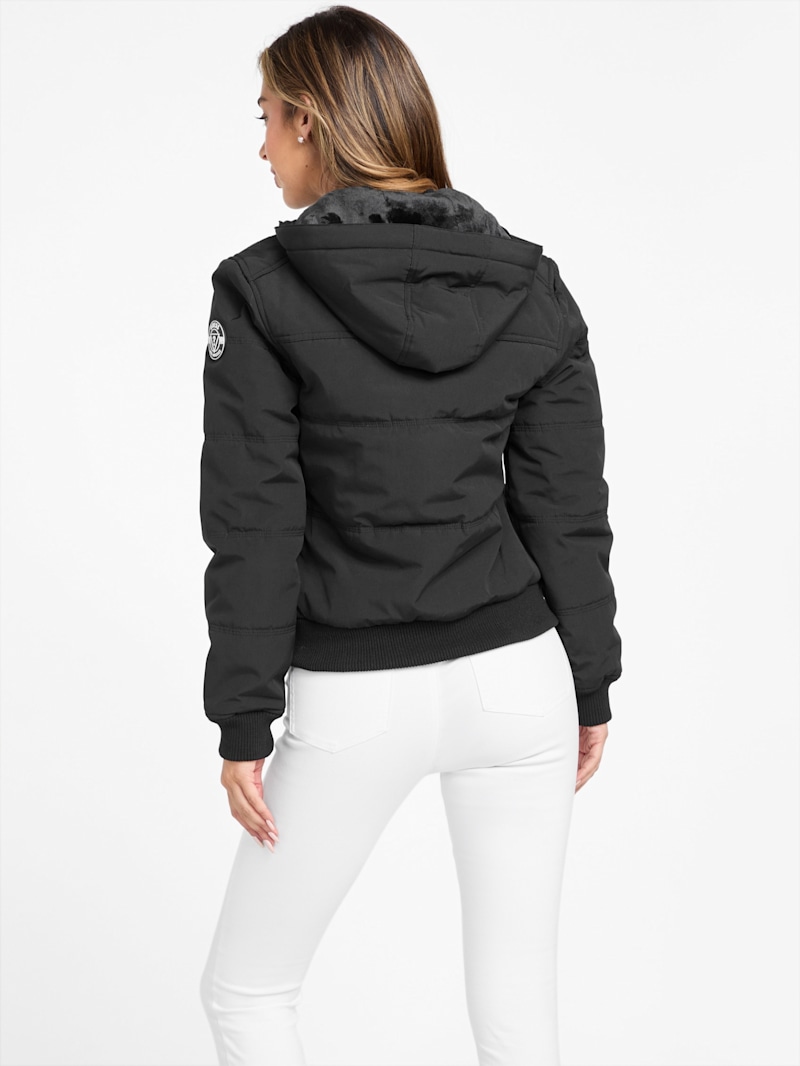 Eco Dustina Hooded Padded Jacket