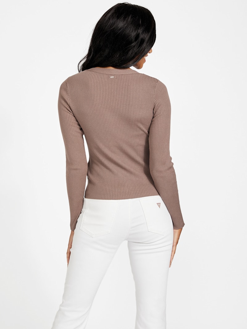 Cody Lace-Up Sweater | GUESS Factory