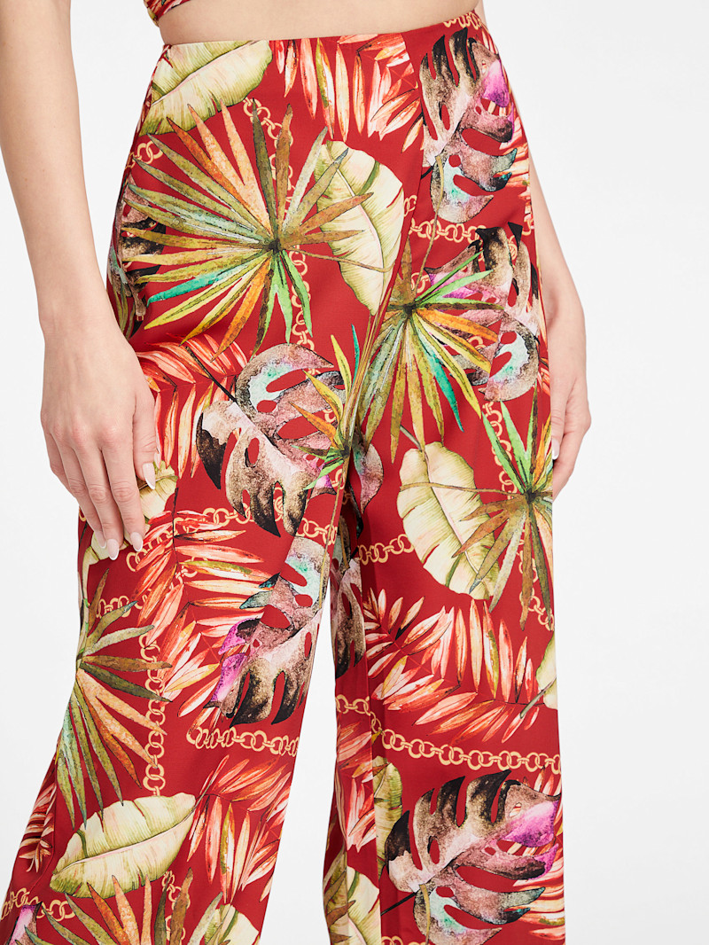 Leta Floral Pant | GUESS Factory