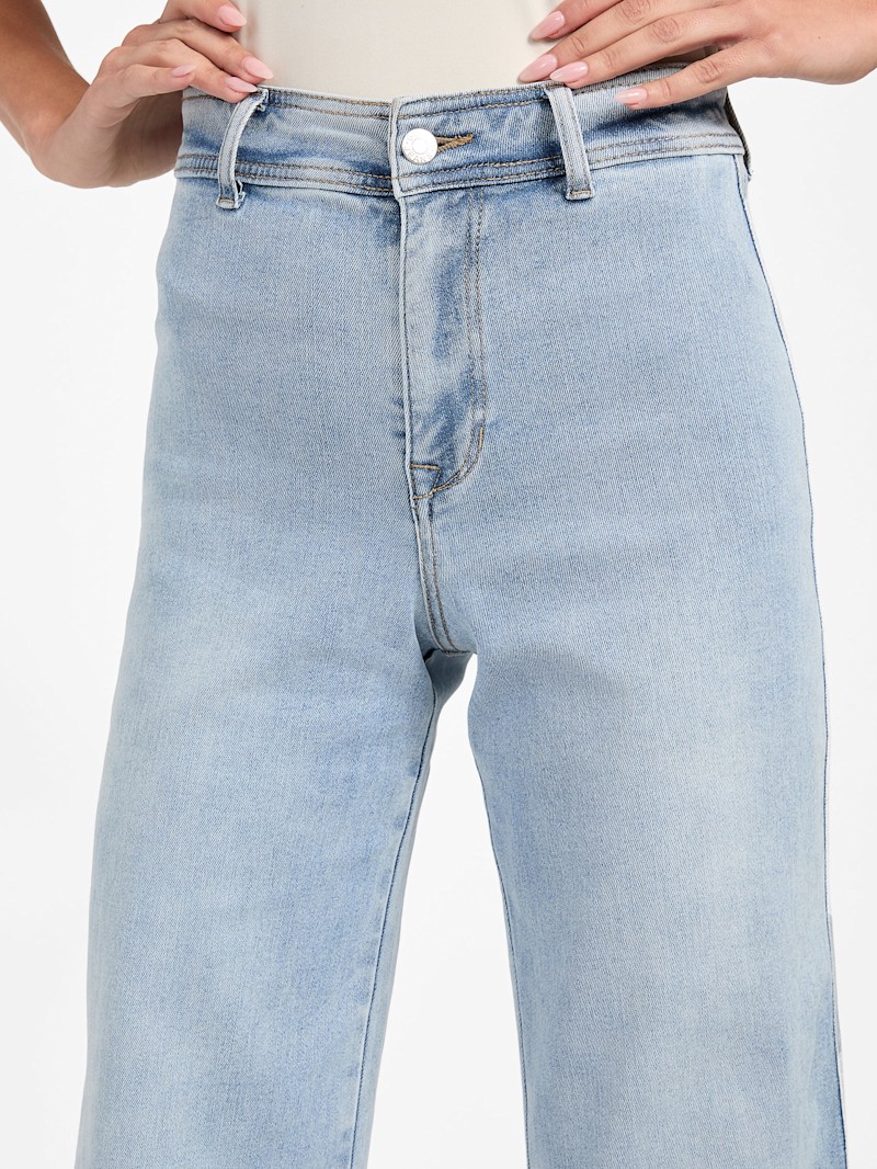 ttt_msw 24AW Denim wide pants アイスブルー ttt_msw 24AW Denim wide pants アイスブルー