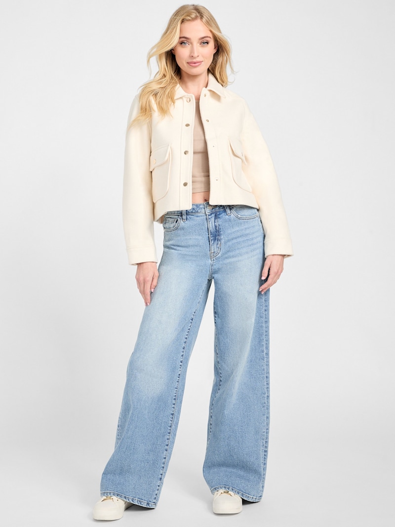 Esmeralda Wool-Blend Jacket | GUESS Factory