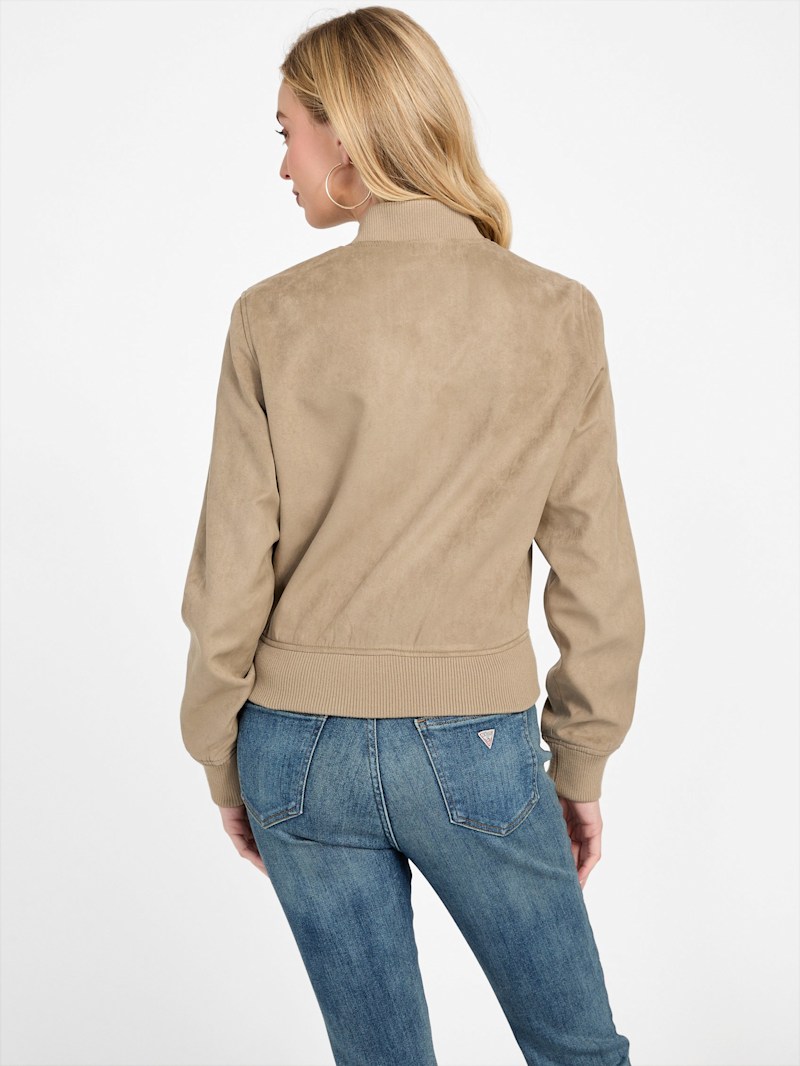 ジャケット・アウター Old Euro Gray Suede Double-Zip Blouson 71YKzmvBNZL._UY1000_.jpg