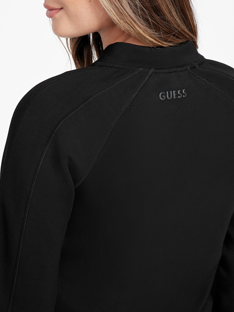 Blaire Scuba-Knit Jacket | GUESS Factory