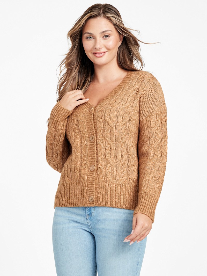 Aida Fisherman Cardigan | GUESS Factory Ca