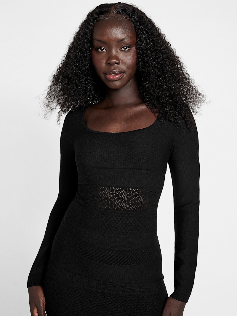 JUMELLE jacquard dress ブラック 61CrOjFlSwL._AC_SY550_.jpg