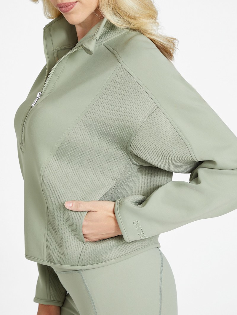 Pandora Half-Zip Pullover | GUESS Factory