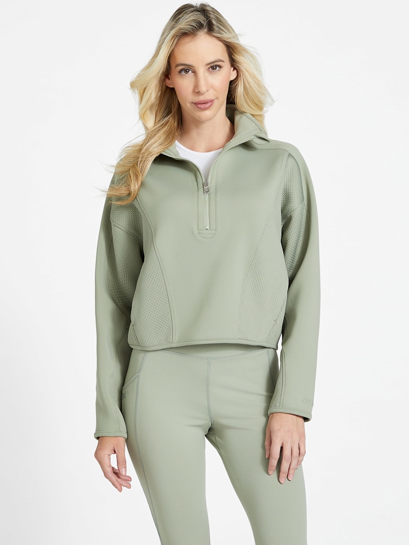 Pandora Half-Zip Pullover | GUESS Factory