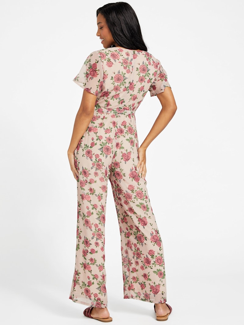 Noel Floral Jumpsuit | GUESS Factory