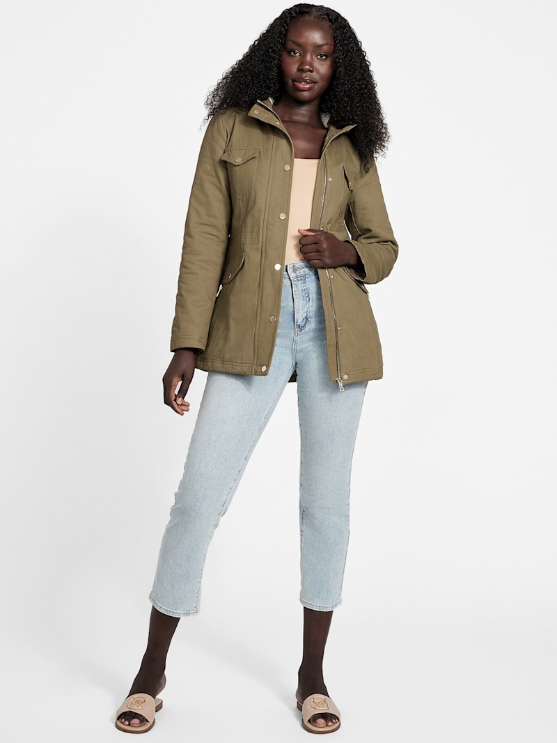 Daja Long Jacket | GUESS Factory