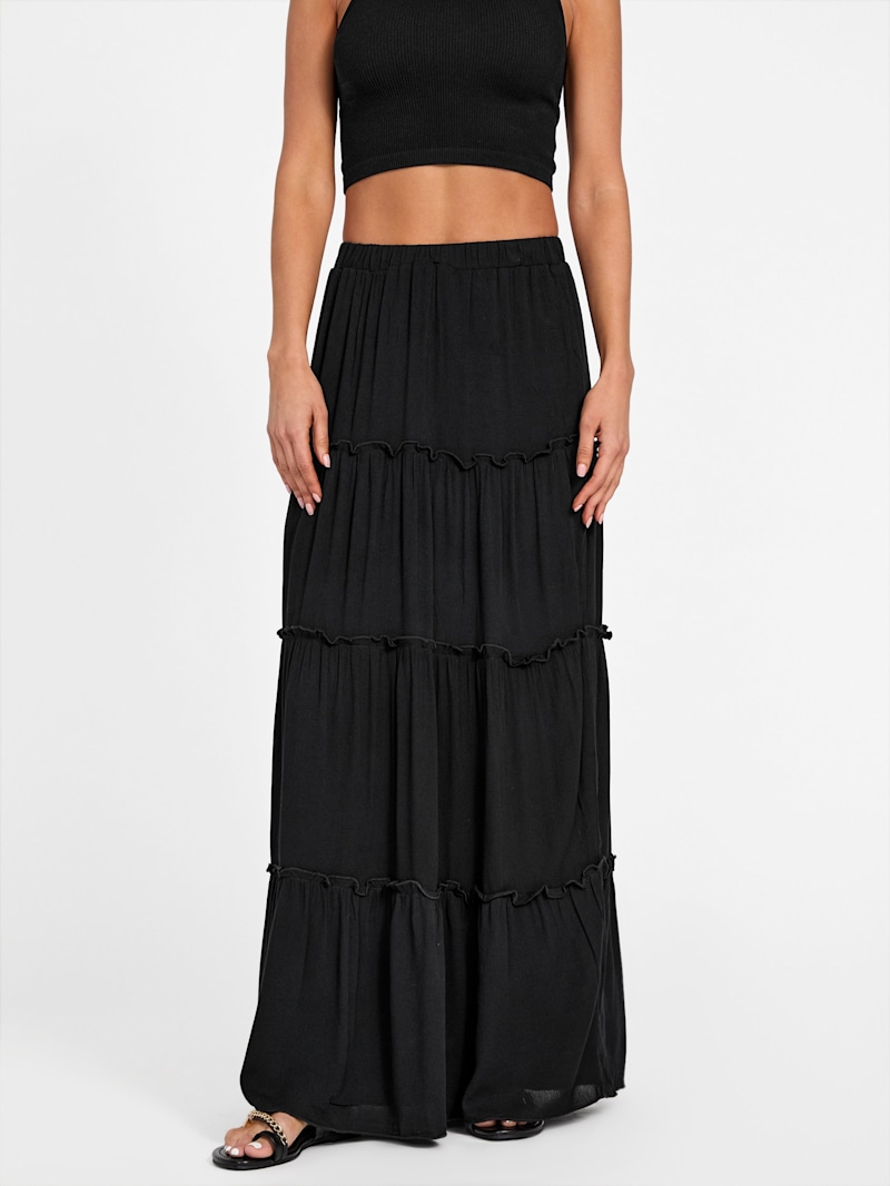 スカート Women's Straight Maxi Skirt Gunl Astrid Maxi Skirt