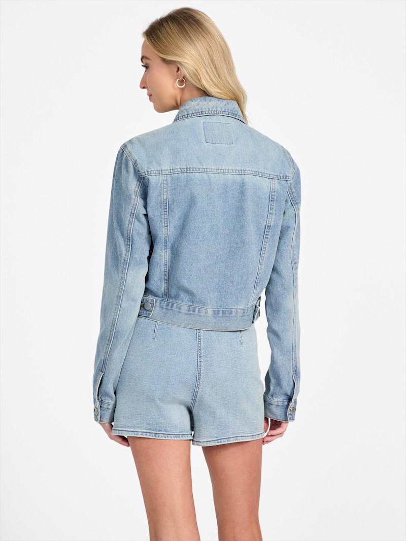 Denim Zip Jacket | GUESS Factory