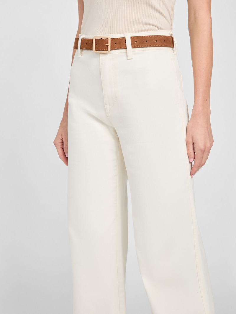 Sandie Denim Wide Leg Pants | GUESS Factory