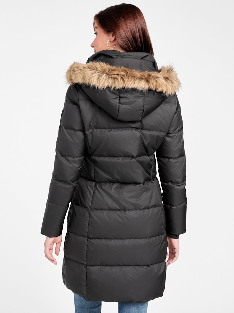 Evie Real Down Coat | GUESS Factory