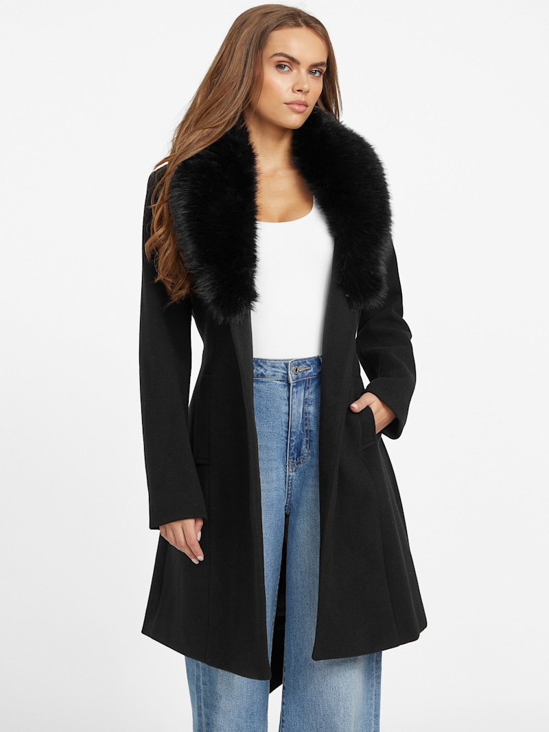 シェリエ　アウター　luxury fur coat sheller シェリエ luxury fur coat ファーコート