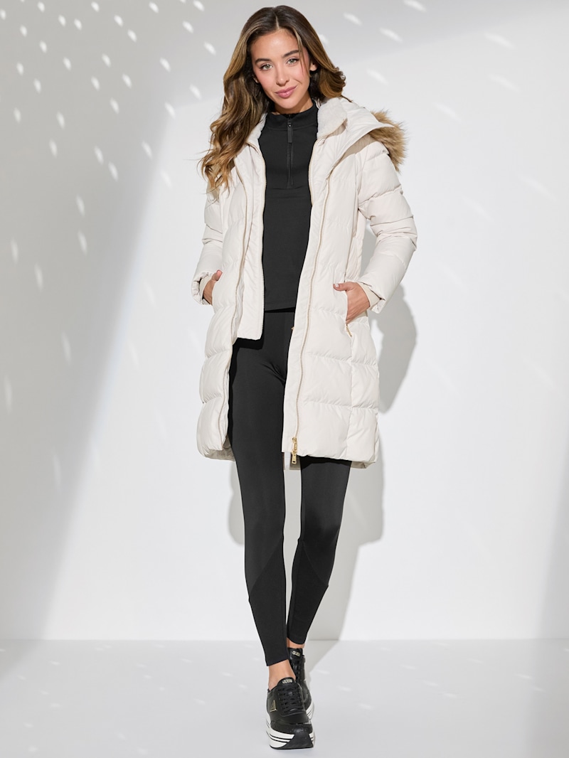 Anais Ribbed Panel Top | GUESS Factory