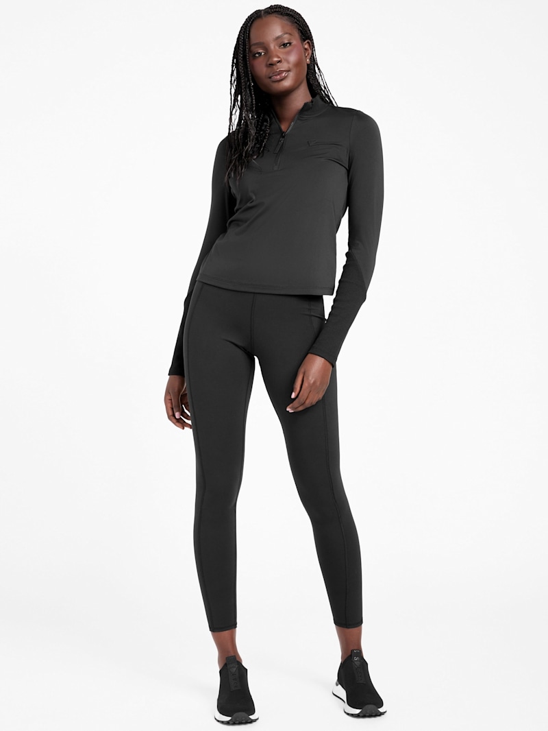 Anais Ribbed Panel Top | GUESS Factory