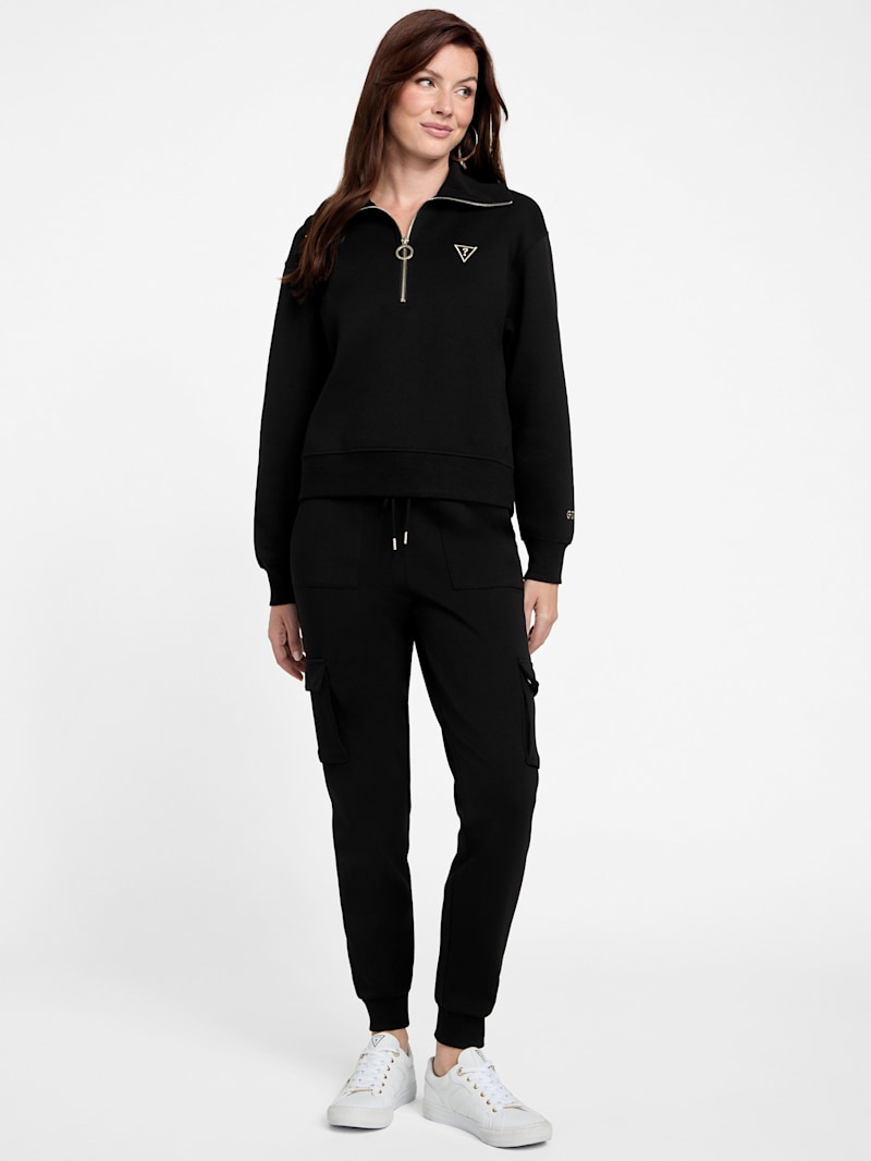 Tessa Half-Zip Sweatshirt | GUESS Factory