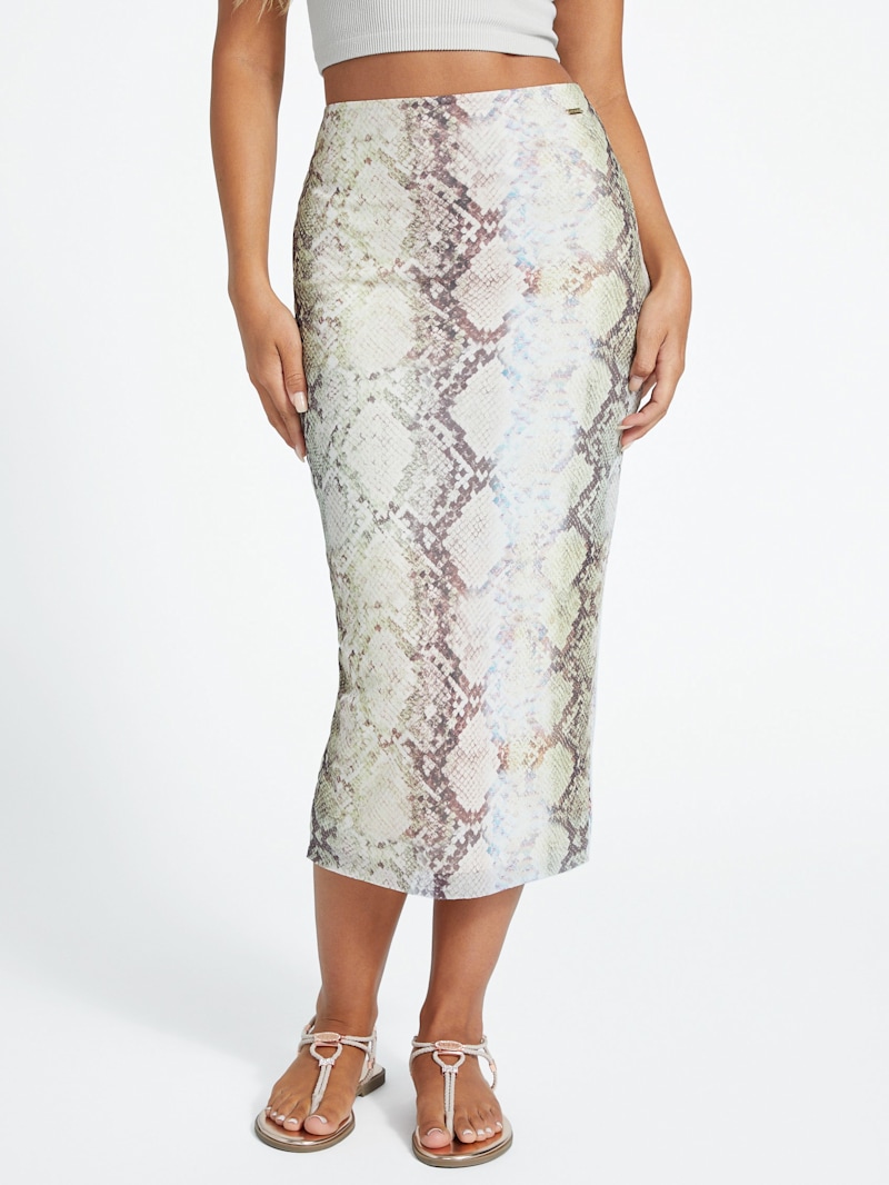 euw multi mesh skirt / ivory 完売品 Gold mini skirt in mesh – Rabanne