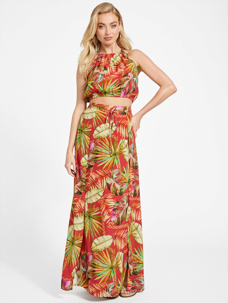 Harmony Printed Maxi Skirt | GUESS Factory